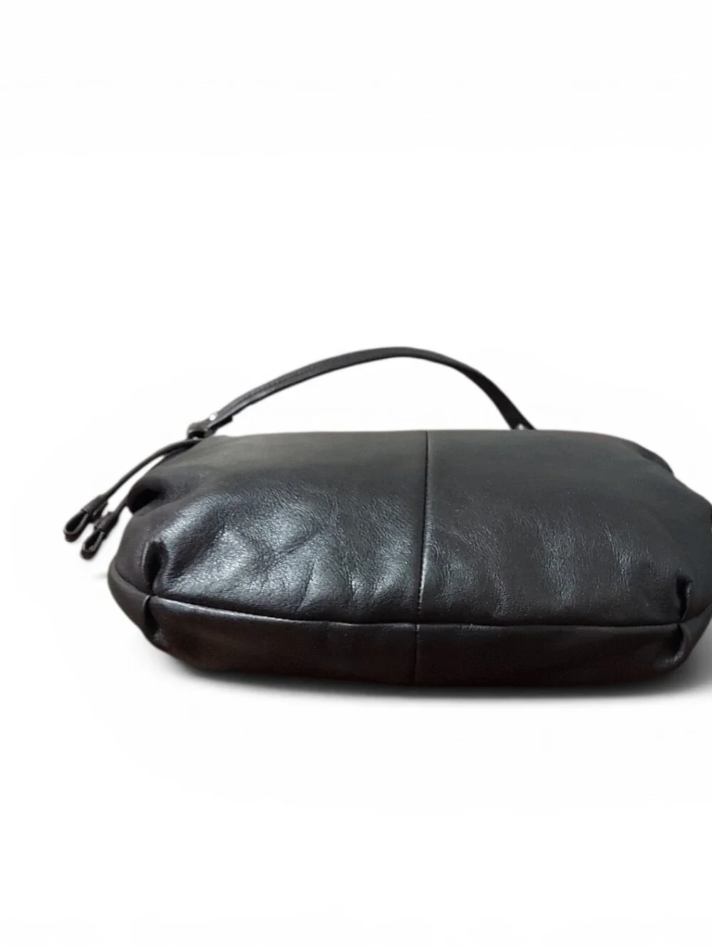 Coach Ali Soft Leather Small Shoulder Bag W Chrome Like New Vintage  No. 42732